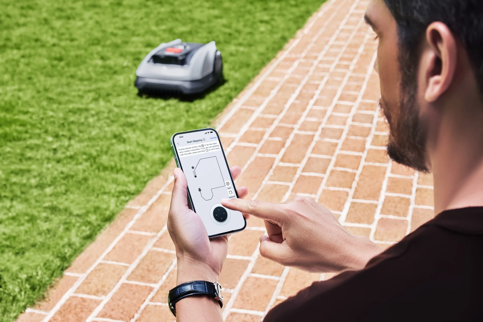 Belaidis vejos pjovimo robotas ECOVACS GOAT O600 RTK, 600 m² - 3