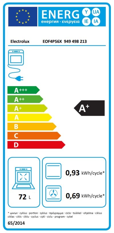 Orkaitė Electrolux EOF4P56X - 6