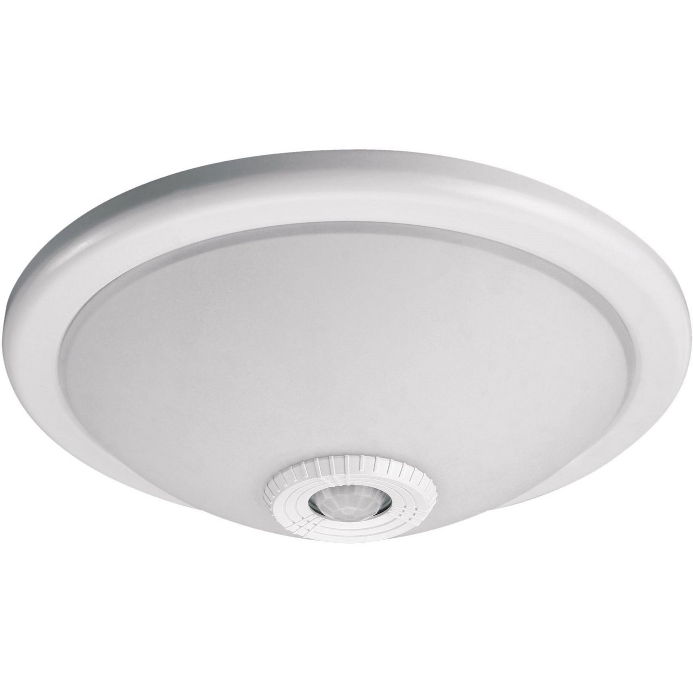 Plafoninis šviestuvas GTV VIZELA, E27, max 2 x 40 W, IP20, su judesio davikliu, Ø29 cm-0