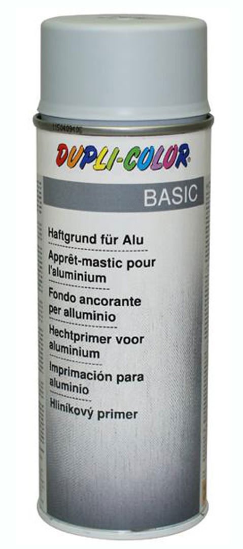 Purškiamas ant aliumininių paviršių gruntas DUPLI-COLOR, pilkos sp., 400 ml - 1