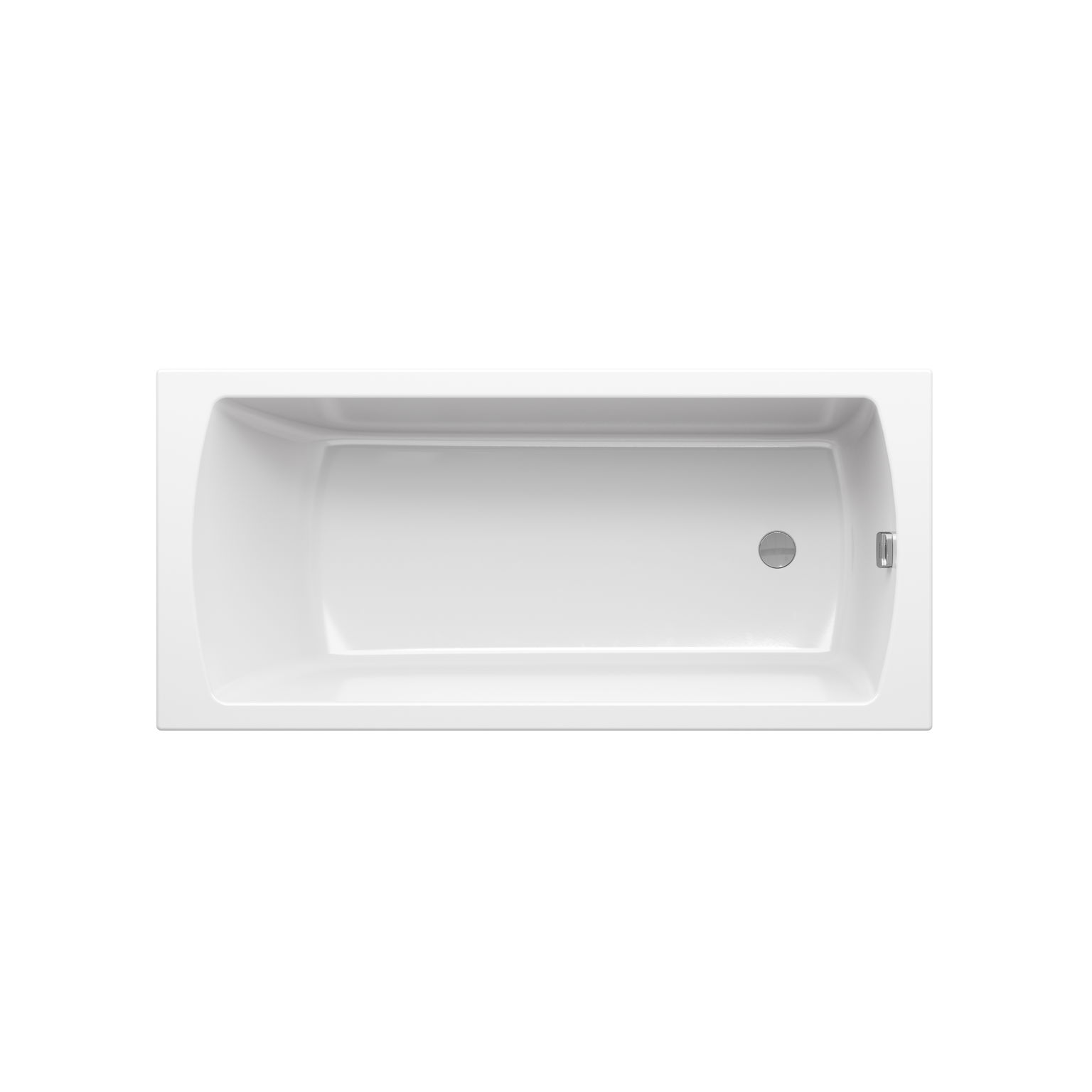 Vonia RAVAK CLASSIC 150 x 70 cm, baltos sp., su universalia atrama-0