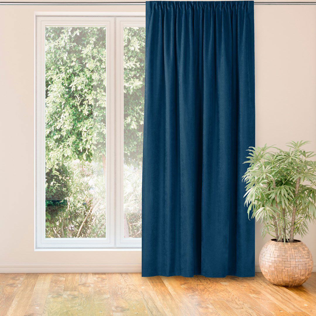 Naktinė užuolaida MILANA INDYGO PLEAT, 220x175 cm - 2