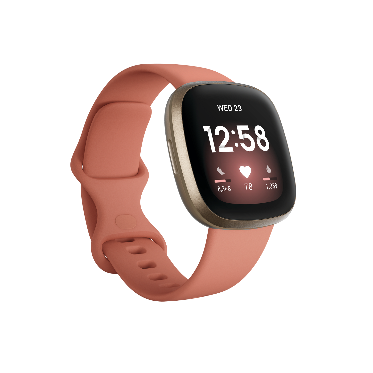Išmanusis laikrodis Fitbit Versa 3, rožinis