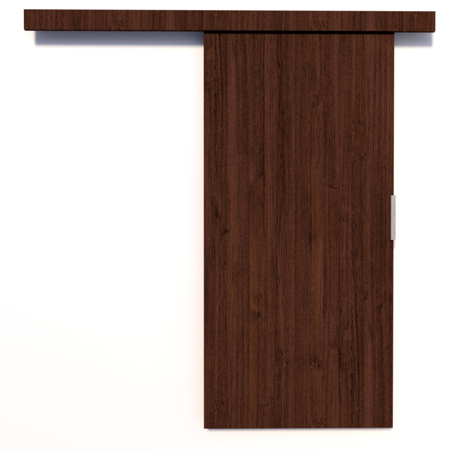Stumdomos durys PIXI 106, 205x106 cm, rudos sp.-1