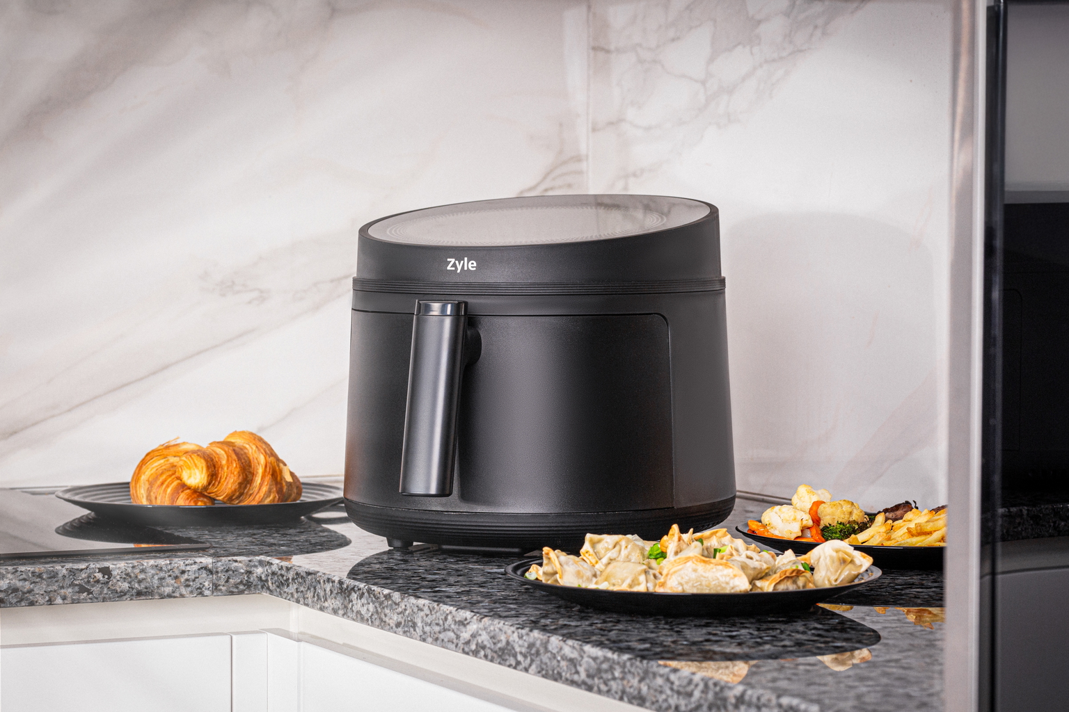 Karšto oro gruzdintuvė Zyle ZY502BAF, juoda, 5 l, 1500 W - 8