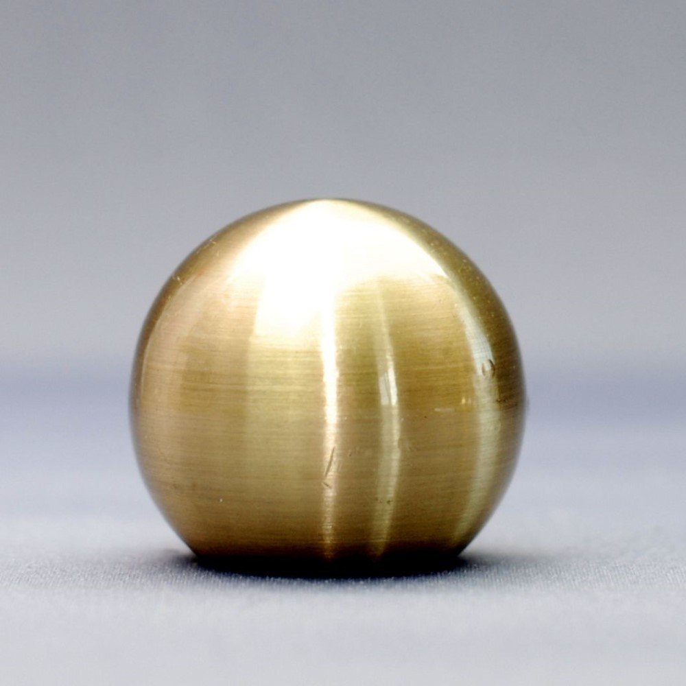 Karnizo užbaigimas KULA, metalinis, šv. sendinto aukso sp., Ø 16 mm, 2 vnt.