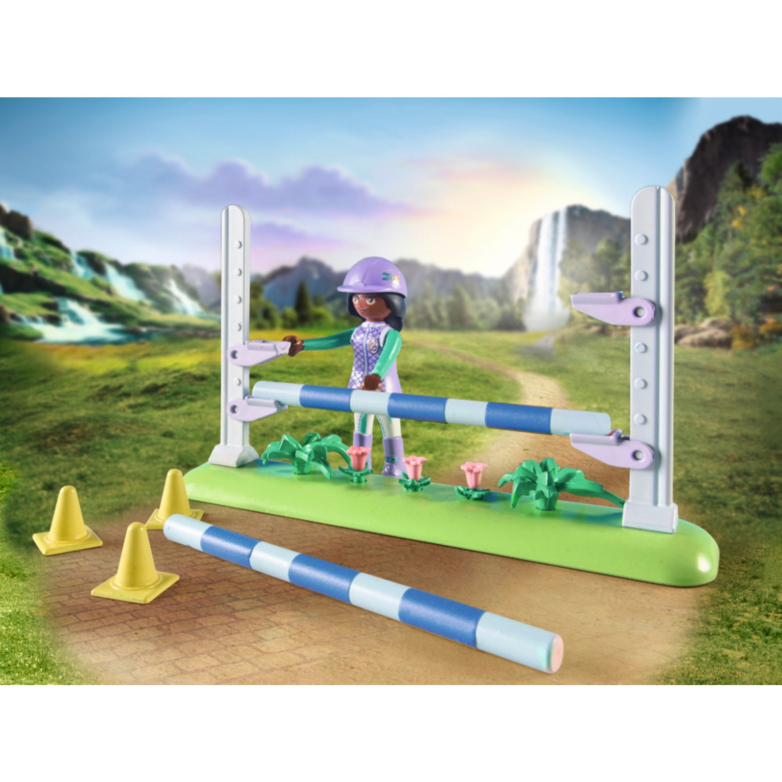 Konkūro arena su Zoe ir Blaze PLAYMOBIL WORLD OF HORSES 7135 - 5