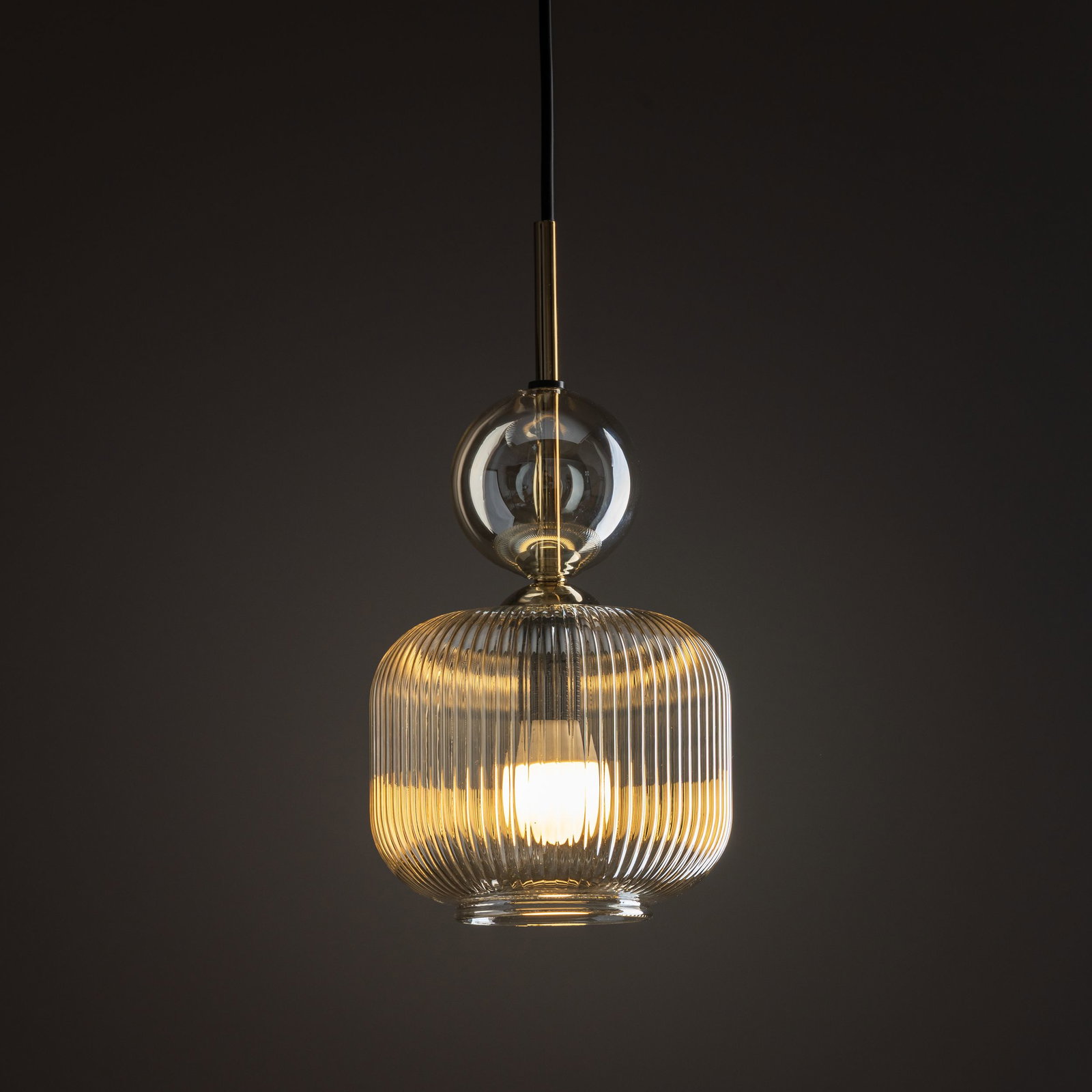 Pakabinamas šviestuvas TK LIGHTING SOPHIA COGNAC, 1 x E14