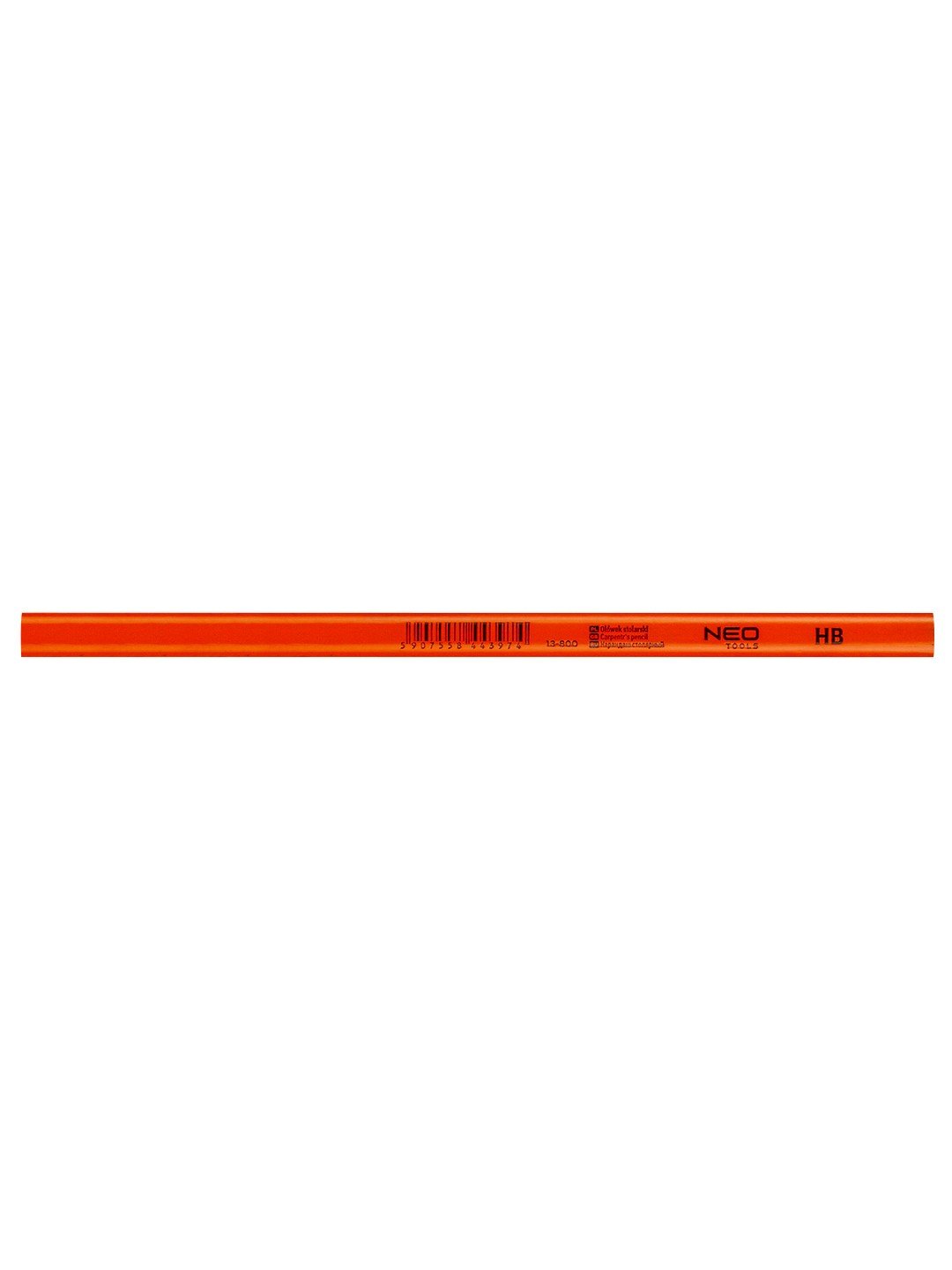 Pieštukas NEO, 24 cm, staliaus, kietumas 4B