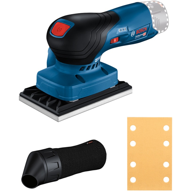 Akumuliatorinis plokštuminis šlifuoklis BOSCH PRO GSS 12V-13 solo (be akum.) - 1