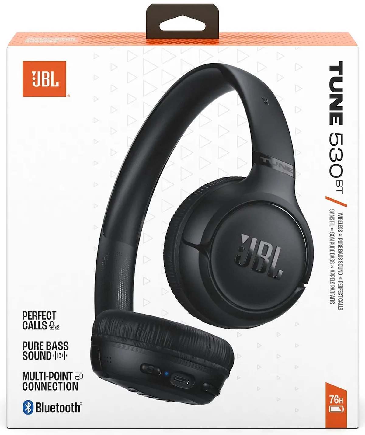 Belaidės ausinės JBL Tune 530, juodos sp. - 5