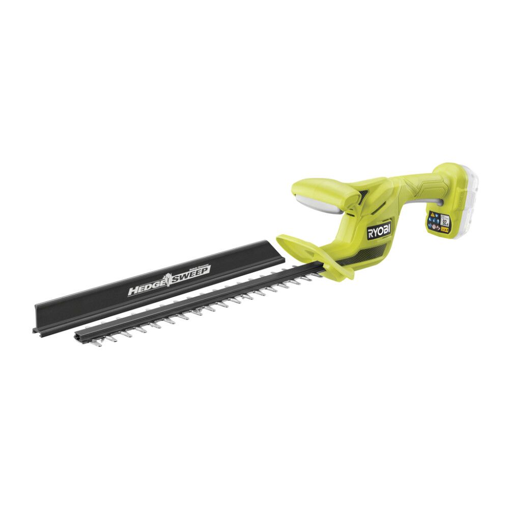 Akumuliatorinės gyvatvorių žirklės RYOBI ONE+ RY18HT40B-0, 18 V, 40 cm, be akumuliatoriaus-0