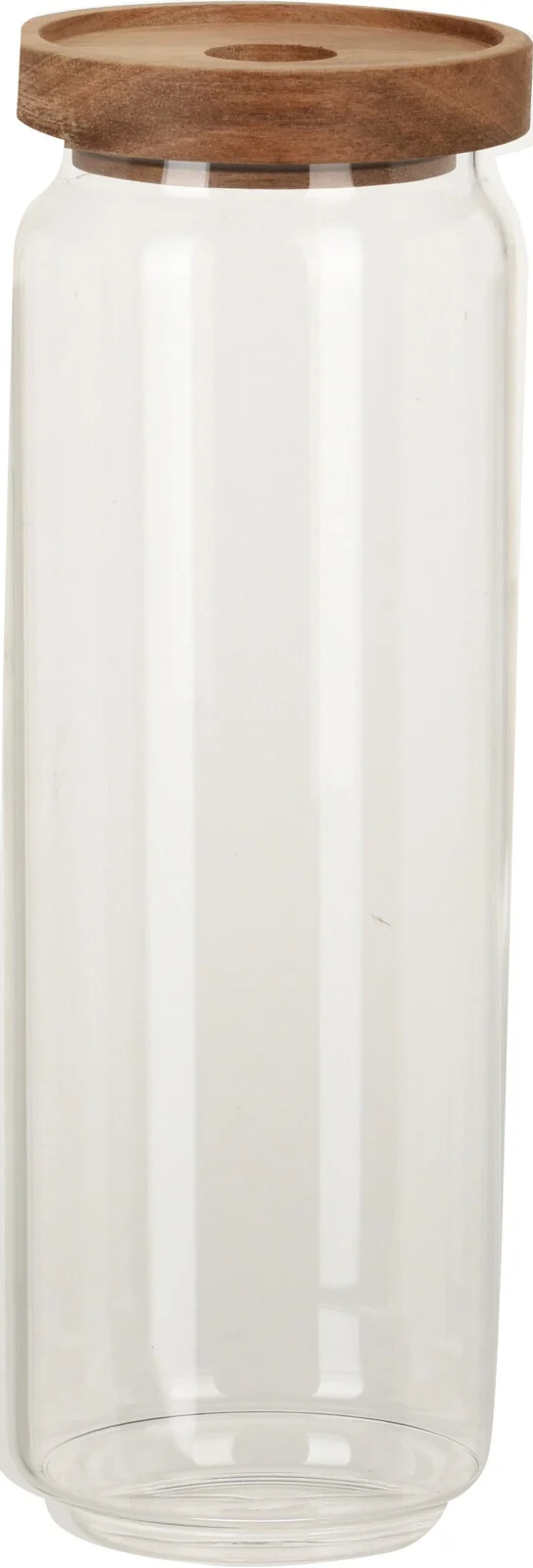 Stiklinis birių produktų indas su dangteliu, 1300 ml-0