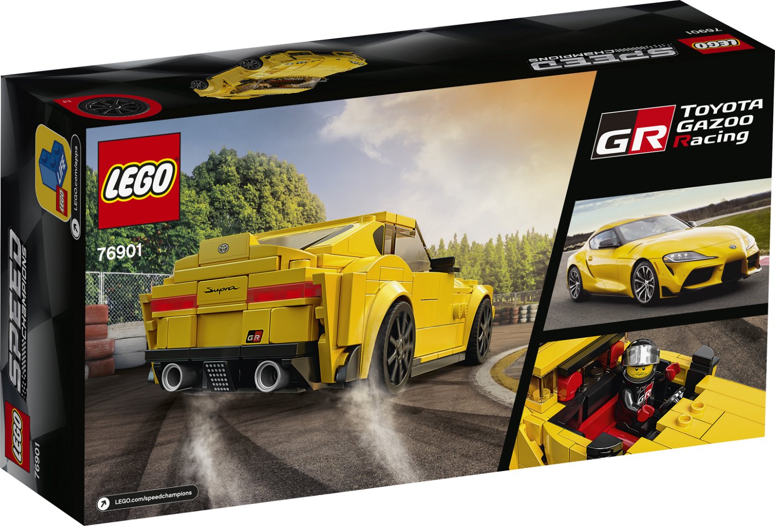 Konstruktorius LEGO SPEED CHAMPIONS - TOYOTA GR SUPRA - 2