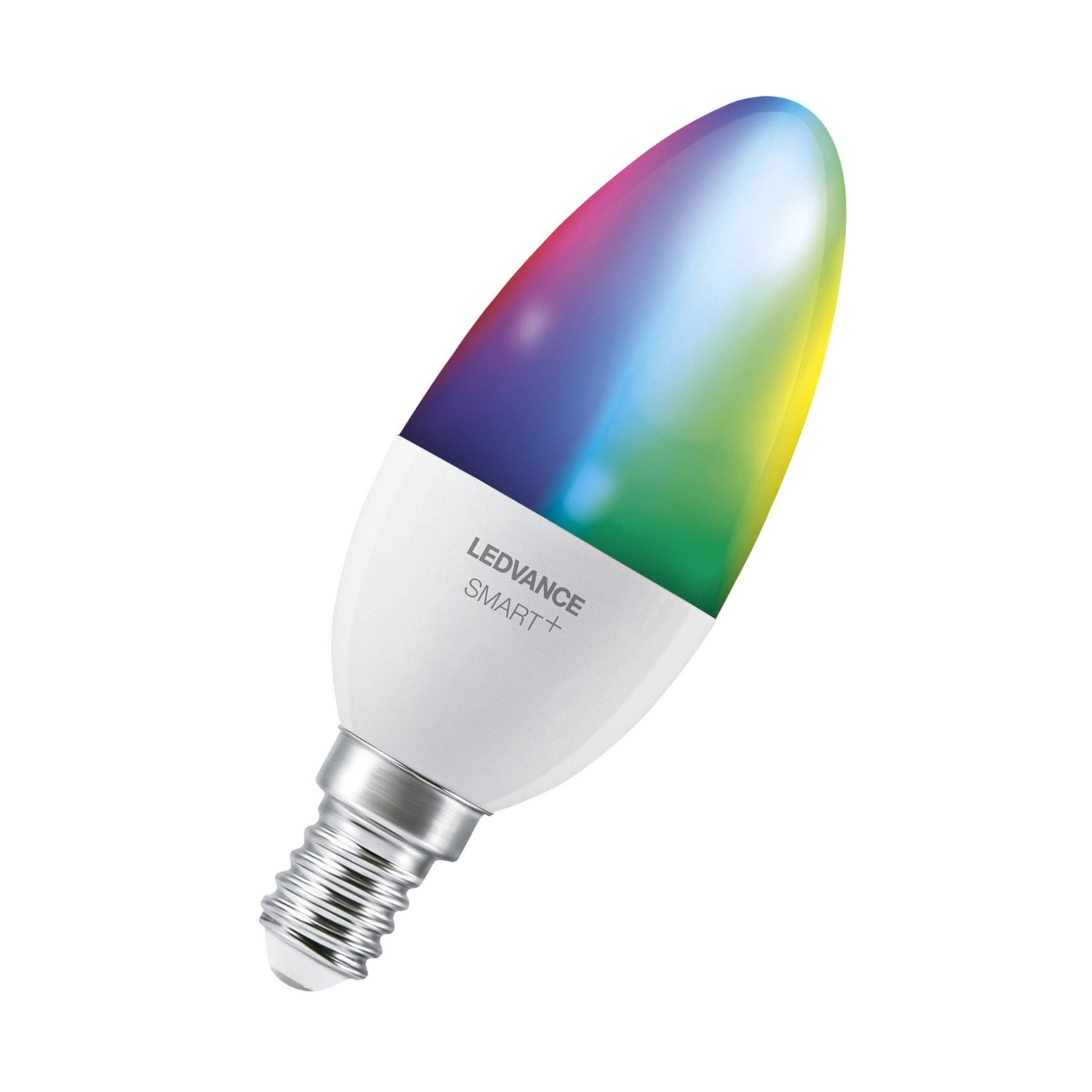 Šviesos diodų lemputė LEDVANCE, E14, B40, 5 W, 2700 - 6500 K, 470 lm, RGBW, SMART + WiFi