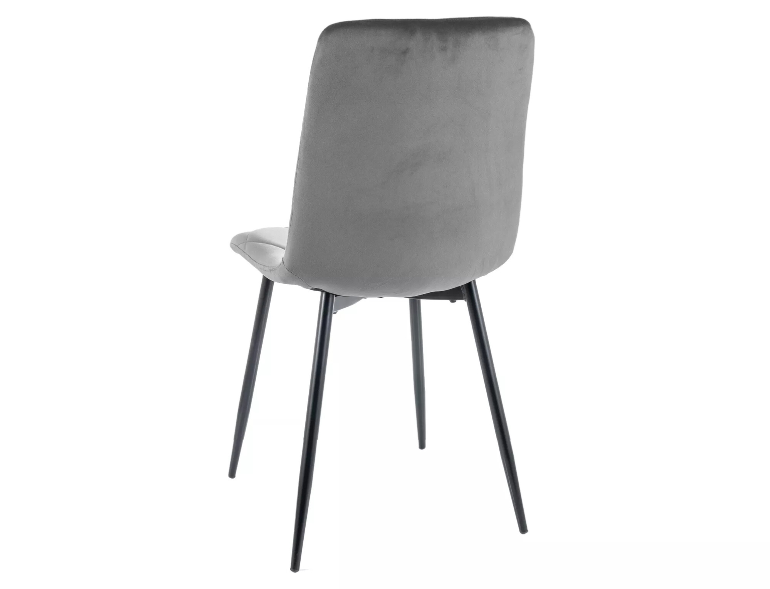 Kėdė TOM VELVET, juoda/pilka - 4