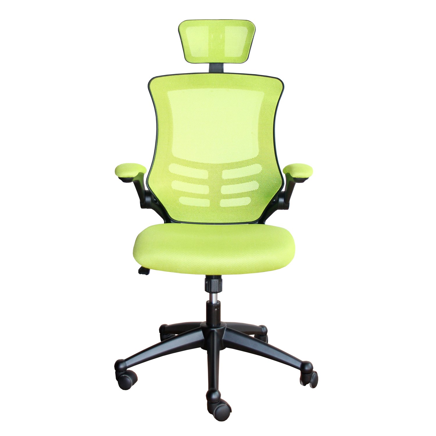 Biuro kėdė RAGUSA, 66,5x51x117-126 cm, šviesiai žalia