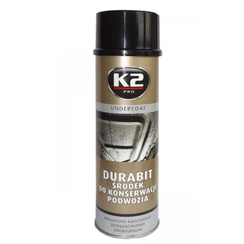 Antikorozinė bituminė danga K2 DURABIT, juodos sp., 500 ml-0