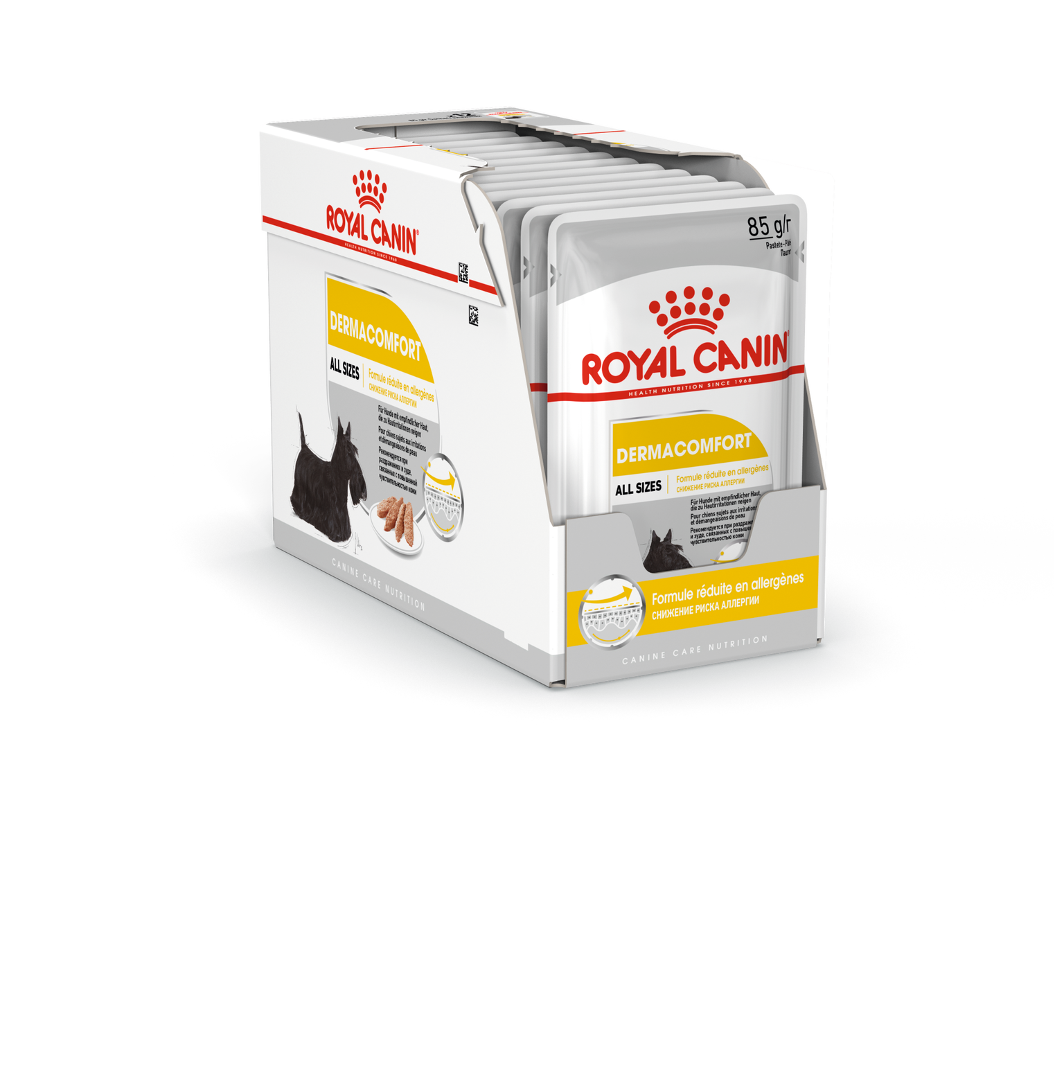 Šlapias šunų ėdalas ROYAL CANIN DERMACO LOAF, 12x85 g-0