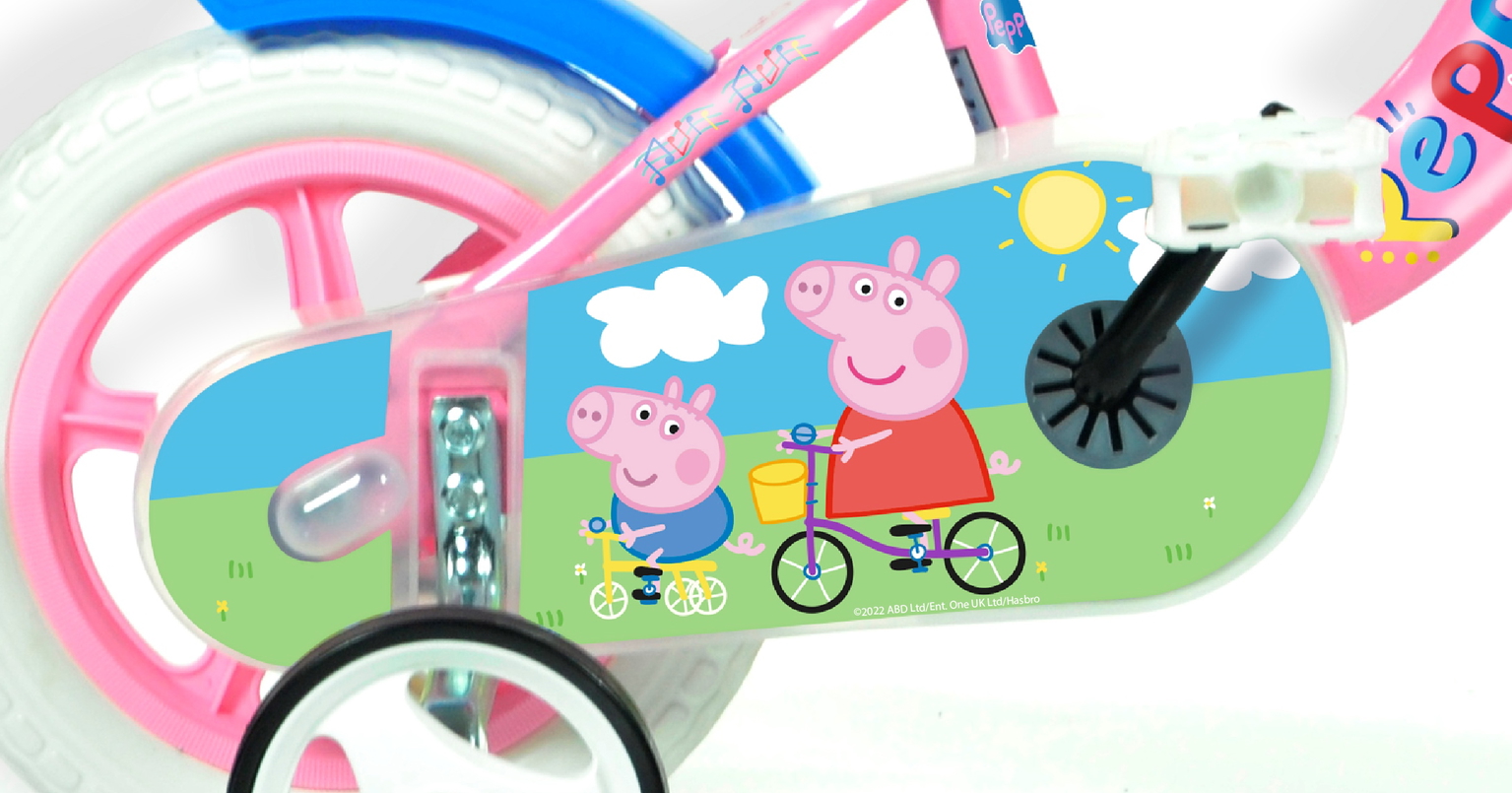Vaikiškas dviratis Dino Bikes PEPPA PIG, 10" - 3