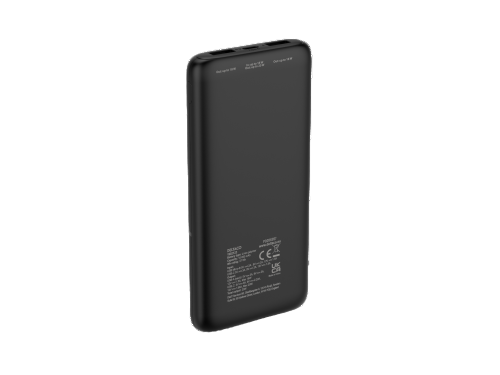 Išorinė baterija DELTACO 10 000 mAh, 2 x USB-A 18 W, 1 x USB-C PD 20 W / PB-C1007 - 2