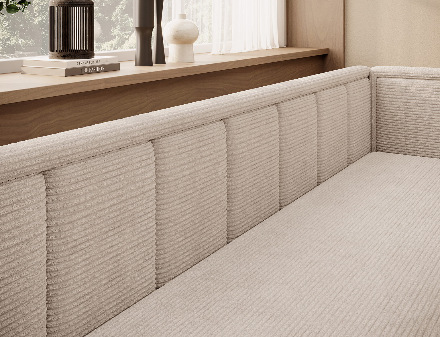 Sofa Fulgeo D, smėlio - 7