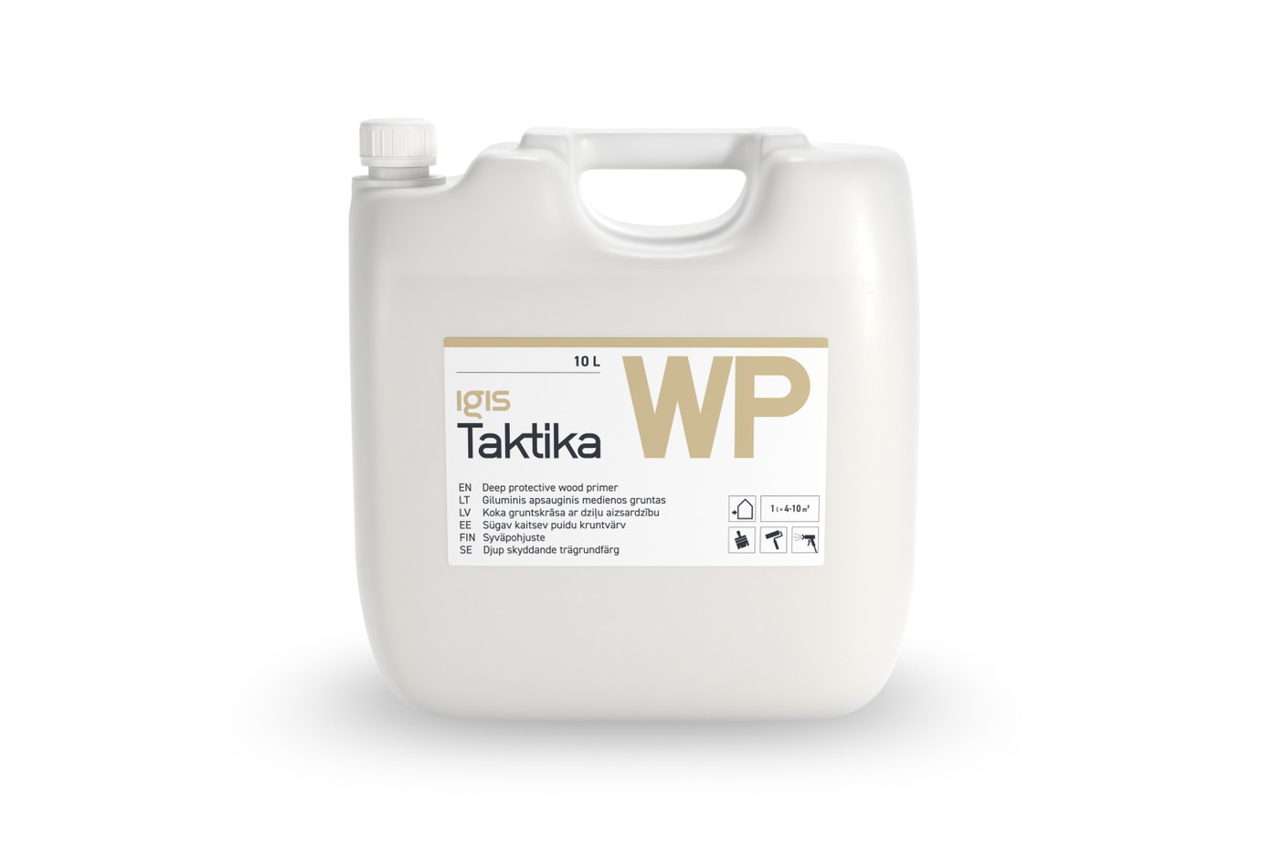 Medienos gruntas IGIS TAKTIKA WP, 10 l-0