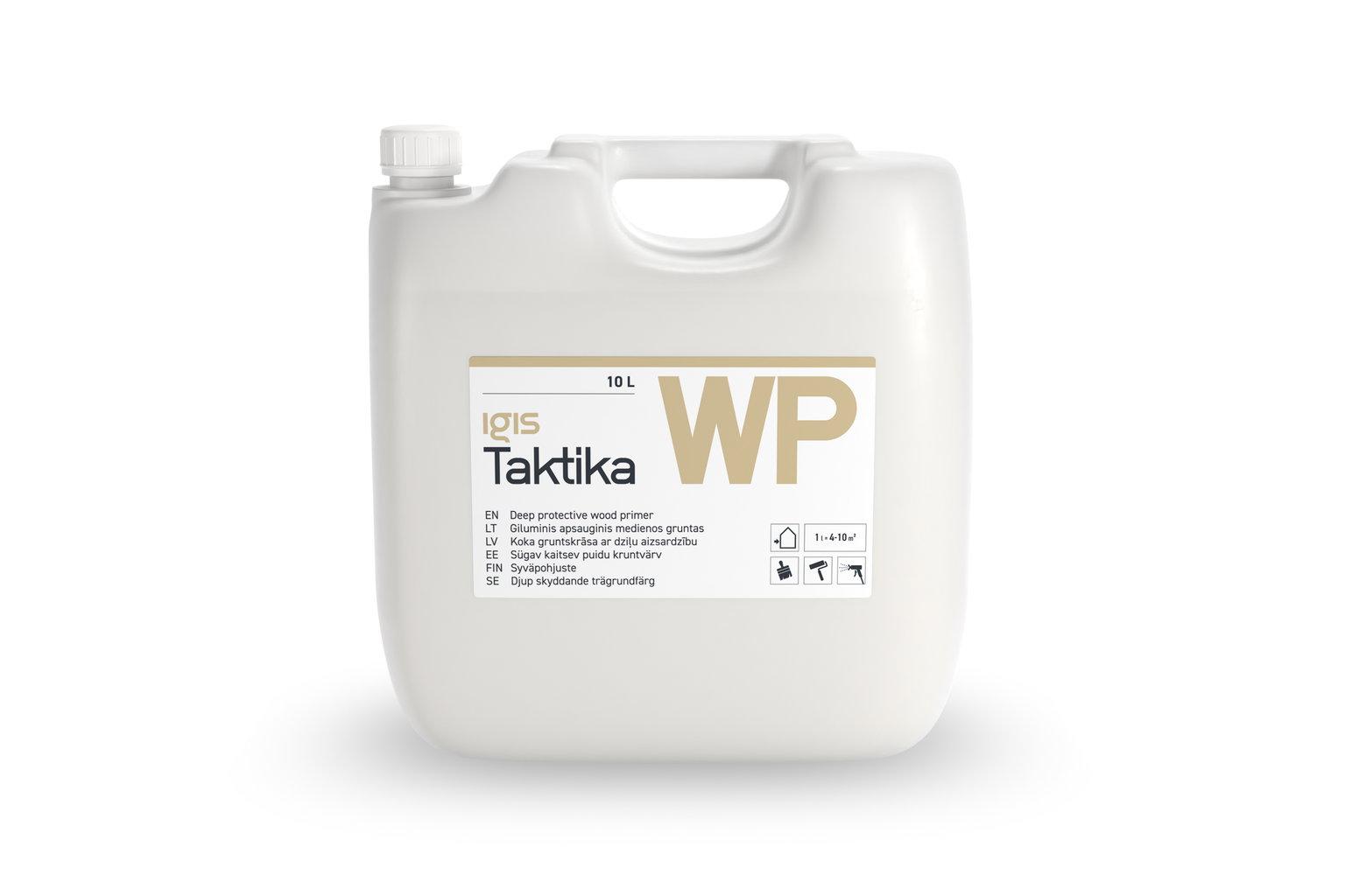 Medienos gruntas IGIS TAKTIKA WP, 10 l-0