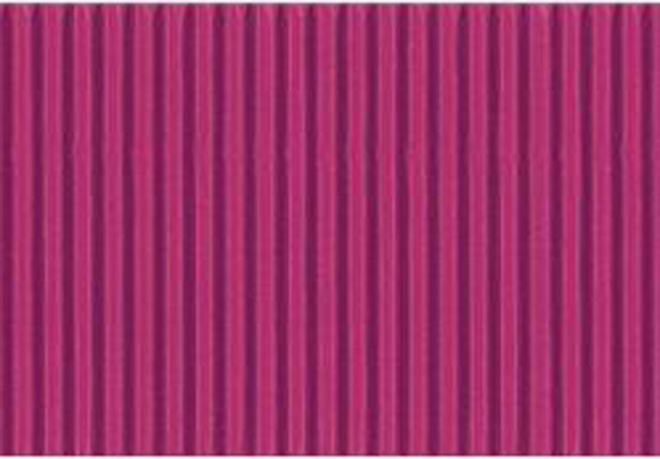 Gofruotas kartonas 50x70 cm,  Folia tamsiai rožinis-0
