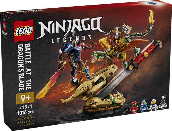 Konstruktorius LEGO Ninjago Battle At The Dragon's Blade - 1
