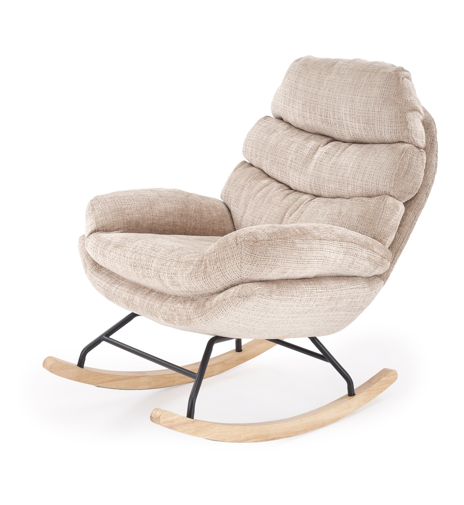 Krėslas Leisure Furniture Giorgio, smėlinė sp., 55 cm x 100 cm x 65 cm-0