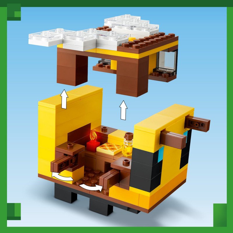Konstruktorius LEGO MINECRAFT THE BEE COTTAGE - 5