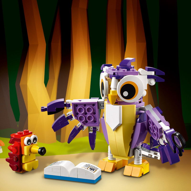 Konstruktorius LEGO CREATOR FANTASY FOREST CREATURES - ermitazas.lt