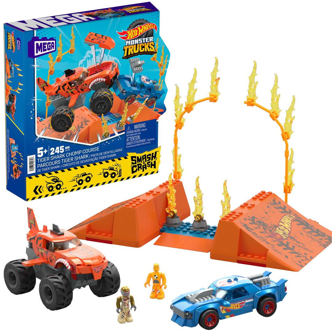 MEGA CONSTRUX HOT WHEELS konstruktorius Hot Wheels Susidūrimas-0