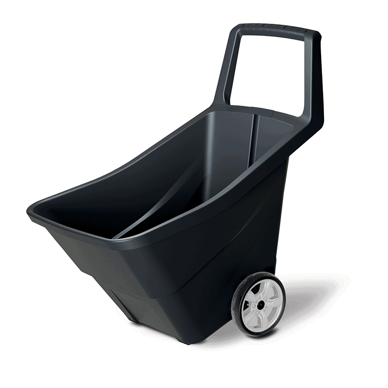 Plastikinis karutis LOAD & GO III, juodos sp., 95 l-0