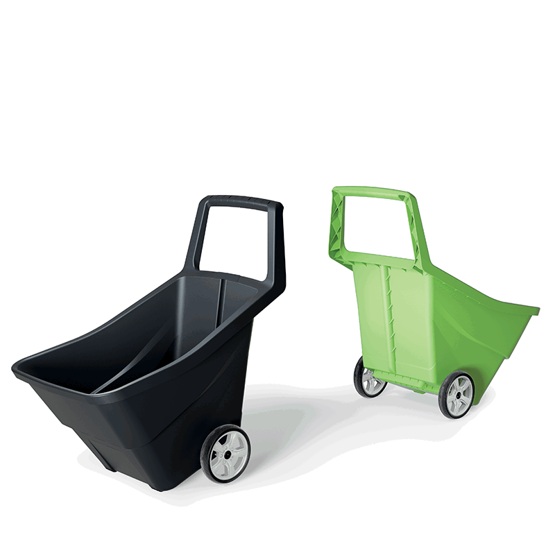 Plastikinis karutis LOAD & GO III, juodos sp., 95 l - 3
