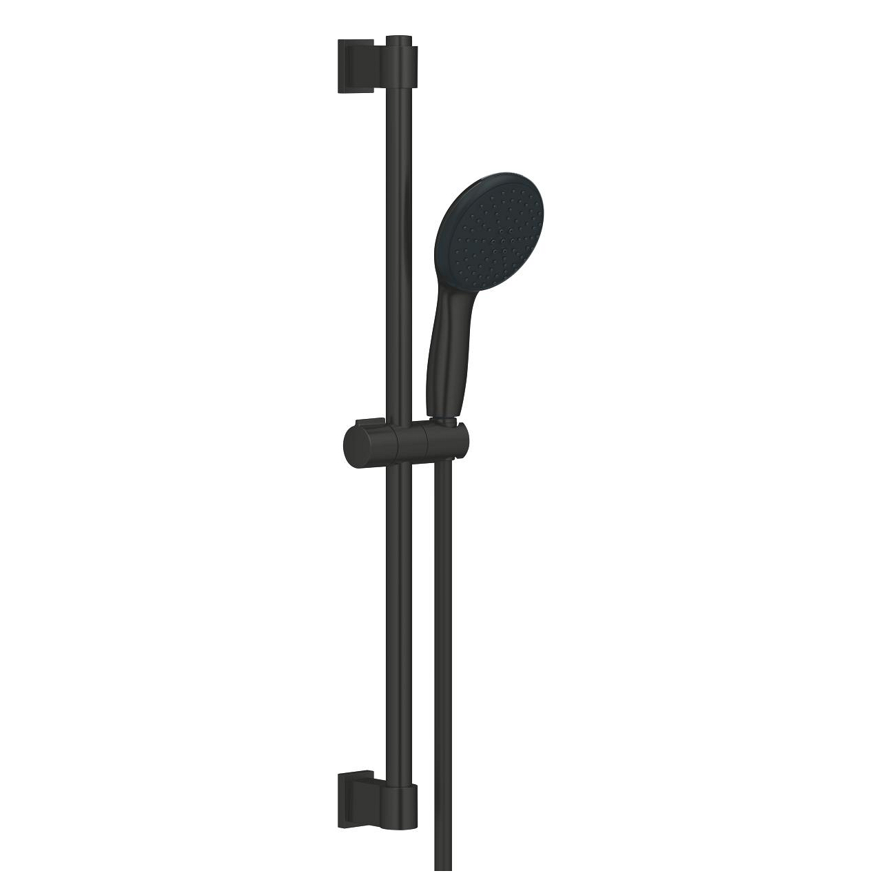 Dušo komplektas HANSGROHE ACTIVERA S 95 2 JET, rank. duš., stovas 65 cm, žarna, juod. sp.-0