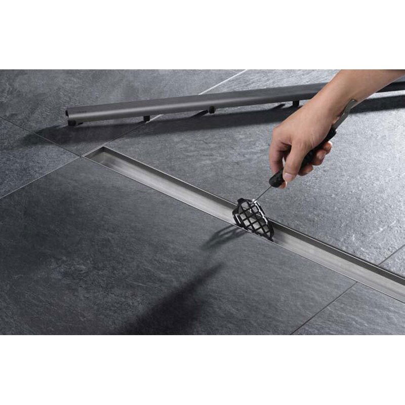 Grotelės dušo latakui VIEGA ADVANTIX 4982.50, 900 mm - 6