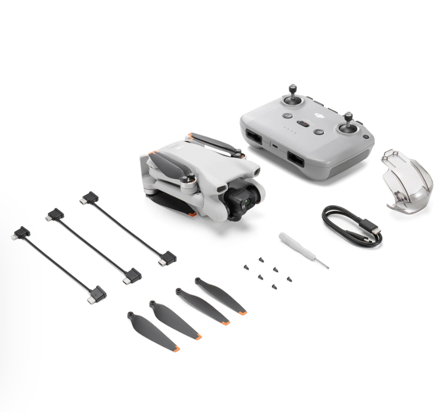 Dronas DJI Mini 3 + DJI RC-N1 valdymo pultas - 5