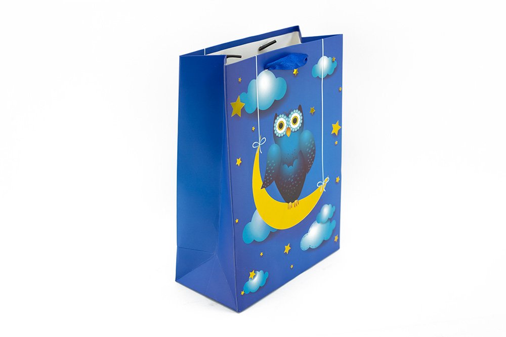 Vaikiškas dovanų maišelis HOT STAMP, įvairių rūšių, 25 x 18 x 8 cm - 5