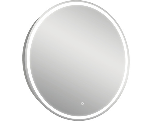 Vonios veidrodis FOCCO MIA ROUND, Ø80 cm, LED 5700K, sensorinis jungiklis, antikorozinė danga