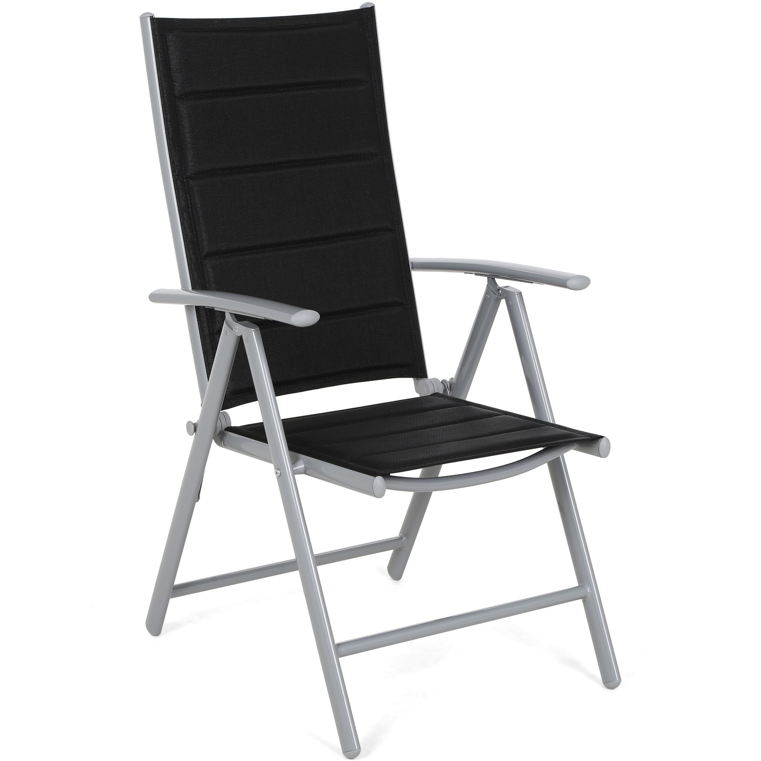 Lauko baldų komplektas Ibiza 150 cm, pilka/juoda - 5