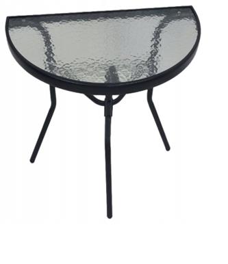 Lauko stalas Linosa, 41x71x64 cm, juodas-0