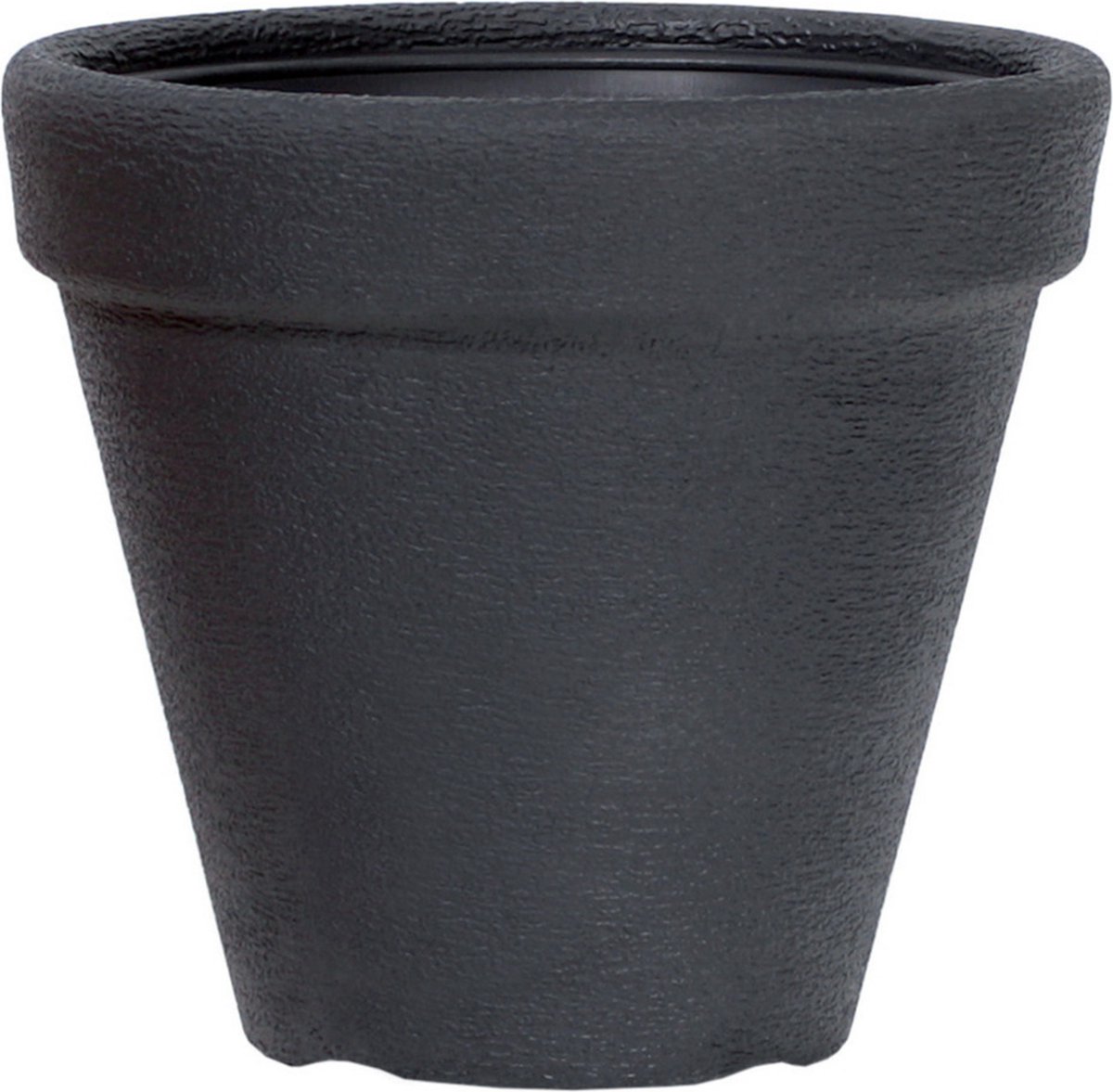 Plastikinis vazonas CLASSIC, antracito sp., 40 x 34 cm-0