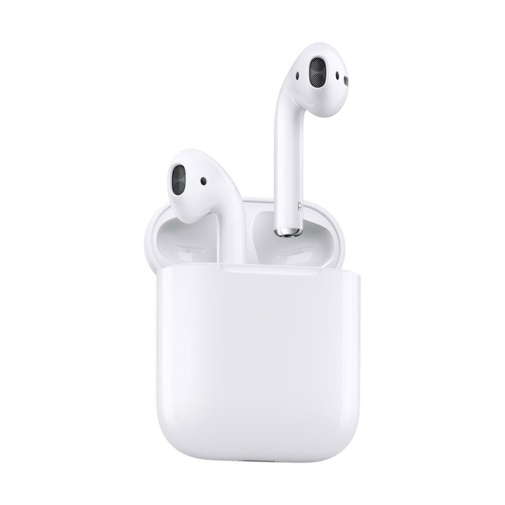Belaidės ausinės Apple AirPods Gen 2 In-Ear, baltos, su krovimo dėklu - 1