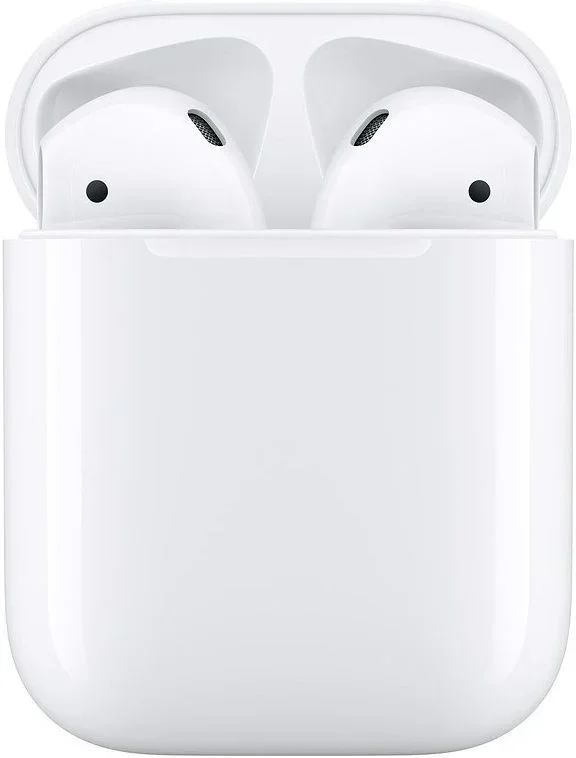 Belaidės ausinės Apple AirPods Gen 2 In-Ear, baltos, su krovimo dėklu - 2