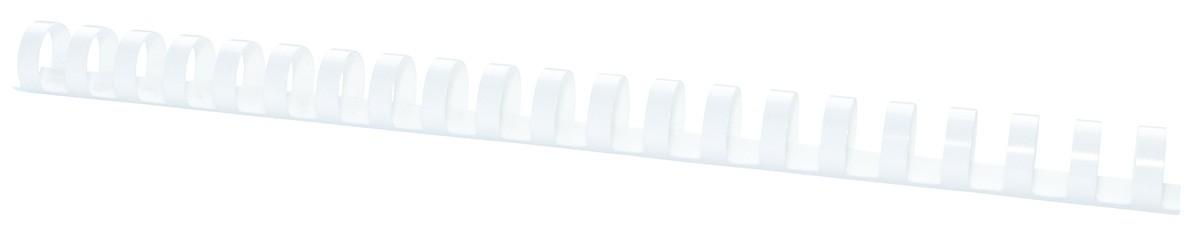 Įrišimo spiralė, 19mm, 100 vnt., balta-0