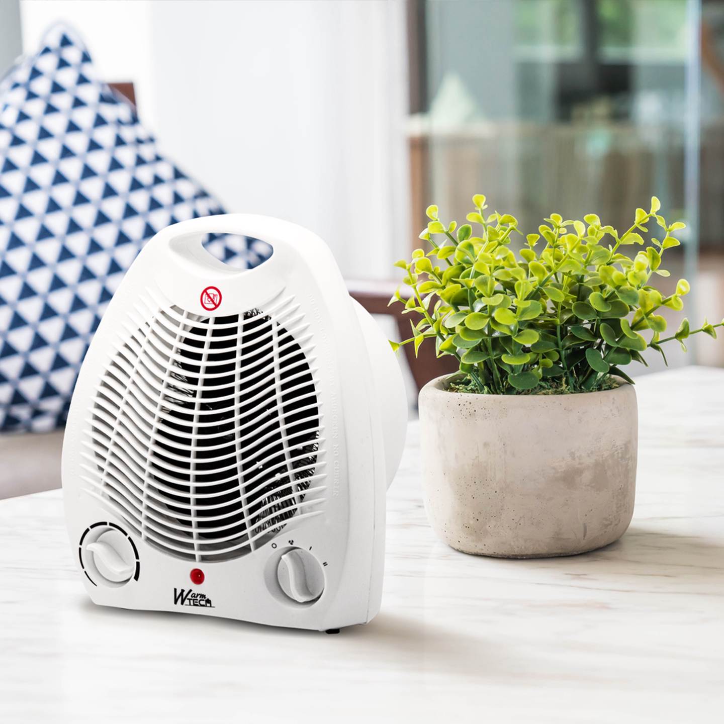 Termoventiliatorius WARMTECH WTFH2000, 2000 W - 2