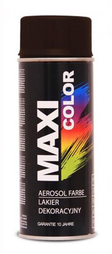 Purškiami dažai MAXI COLOR RAL8017, šokolado rudos sp., 400 ml-0