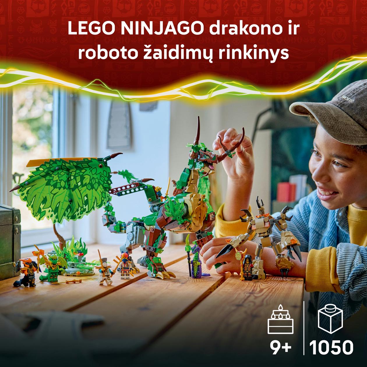 Konstruktorius LEGO The Dragon Of Life 71859 - 3